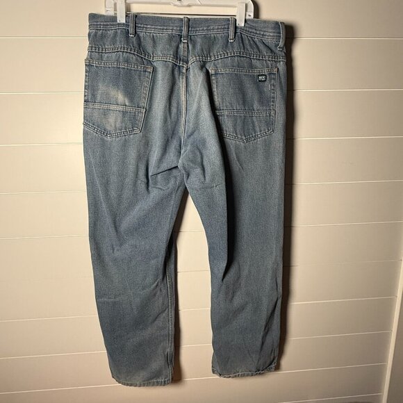 Key Straight Leg Men's Jeans Denim 38x32 -Vintage - Picture 3 of 7